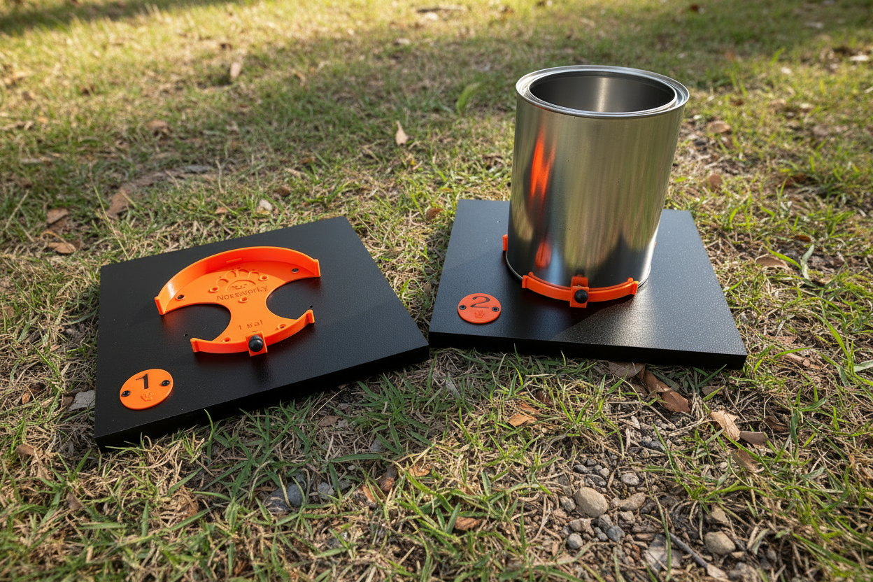 Nosewerkx 1-Gallon Aluminum Can Cleat © - K9 Detection Training